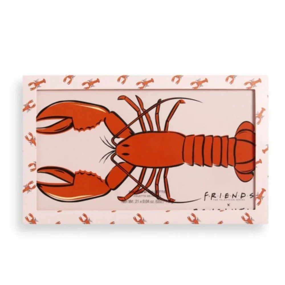 NEW - Makeup Revolution X Friends He's Her Lobster Shadow Palette